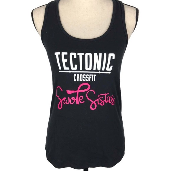 Next Level Apparel Tops - CrossFit Racerback Tank Top Techtonic Swole Sistas Workout Womens Sz Small